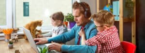 The Work-from-home Life of CosmoLex Parents