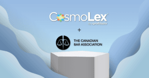 CosmoLex Becomes Exclusive Preferred Practice Management Software Partner of the Canadian Bar Association