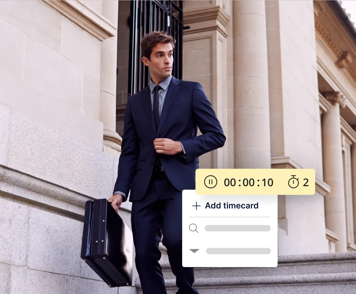 Convenient, On-the-go 
Time Capture